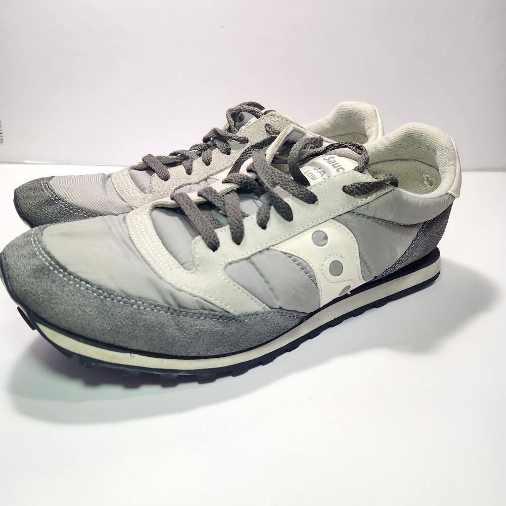 Saucony Jazz Low Pro Men’s Size 13 Sneakers Shoes Gray 2866-99 Lace Up - Picture 3 of 9